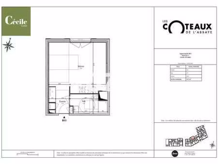 location appartement t1 à caen (14000) : à louer t1 / 36m² caen