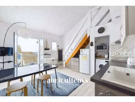 appartement 2 chambres avec balcon vue mer – rue de la pointe à l'herbaudière