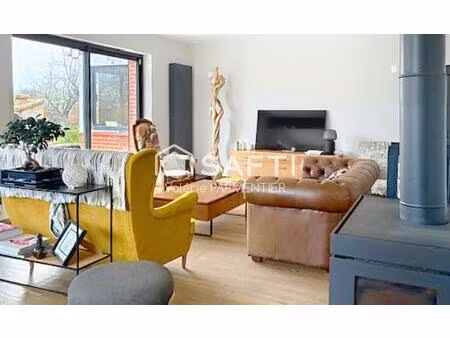 maison 2 chambres + combles + hangar à groffliers