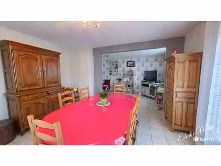 maison individuelle de 113m2 sur sous-sol complet.