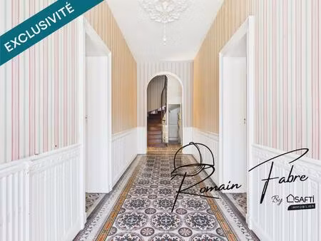 magnifique maison de maitre en pierre de 9 chambres avec multiples dépendances