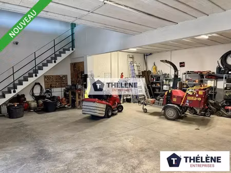 v0078 - vic la gardiole - entree ouest de montpellier - a louer - local d'activite - 200 m