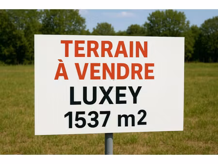 vente terrain luxey  49 000€ landes aquitaine n°