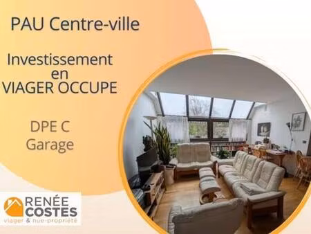 viager occupé - f80-f72 ans - pau (64000)