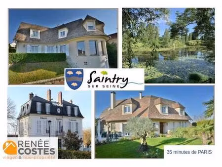 vente en nue propriété - f84-h87 ans - saintry sur seine (91250)