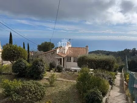 vente - maison vue mer et village - eze
