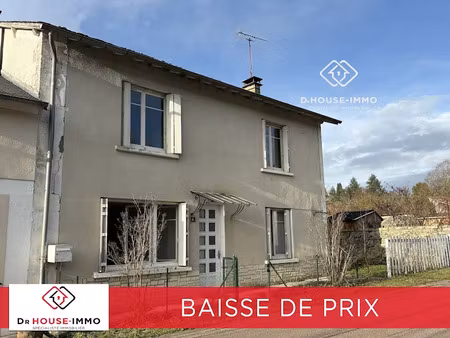 vente maison 5 pièces 108 m² à milhac-de-nontron (24470)  87 000 €