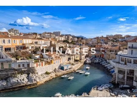 peace and chill - appartement t3 de 49m2 - vue mer - 13007 malmousque