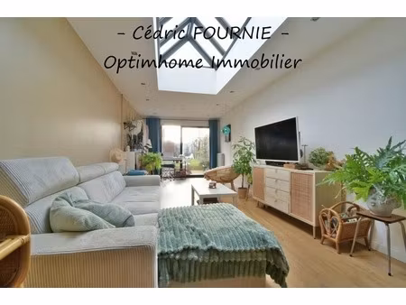 maison familiale 4 pièces – terrasse + jardin sud-ouest – saint-andré-lez-lille