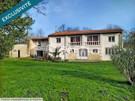 vente maison 7 pièces 340 m² à val-de-livenne (33820)  395 000 €