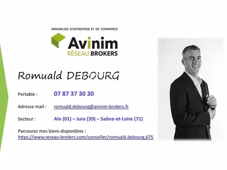 terrain en zone d'activité - viriat - mandat 9677