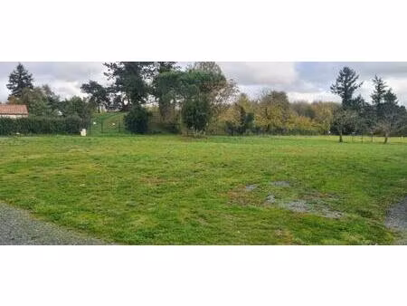 terrain constructible  libre de constructeur  non viabilisé  gorges 1161 m² avec 401 m² en