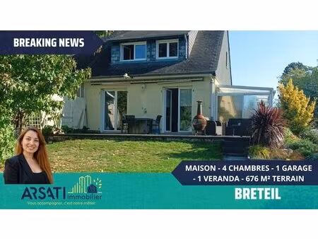 maison à vendre breteil