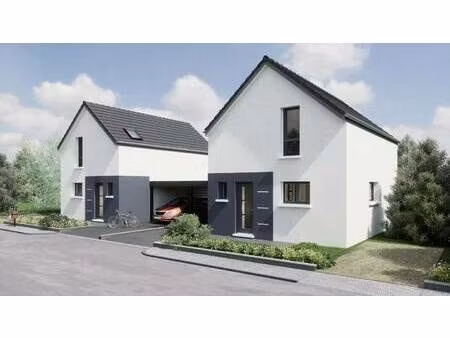terrain avec maison neuve à vendre