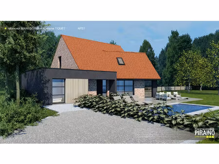 vente maison 140 m² bauvin (59221)