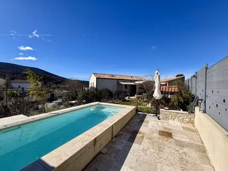 maison récente de 2020 3 chambres piscine vue dégagée garage & potentiel indépendant