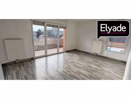 a vendre - appartement t3 de 60.75m² à lys-lez-lannoy (59390