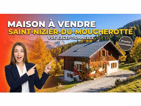 vente maison 10 pièces 180 m² à saint-nizier-du-moucherotte (38250)  665 000 €