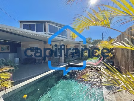 dpt la réunion (974)  à vendre la riviere saint louis - ouaki - maison t4/5 de 453m2 - ter