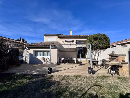 nimes / castanet - villa r+1 type 5 meublee avec climatisati