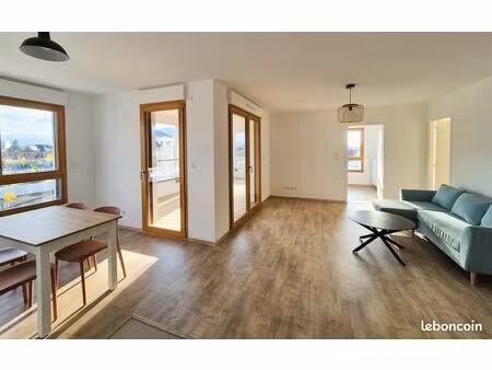 t4 neuf meublé ambilly (74100) • proche léman express • étiquette a