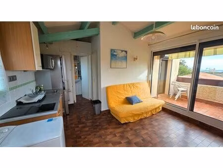 2 pièces tout confort - naturiste - location à l'année - aphrodite village