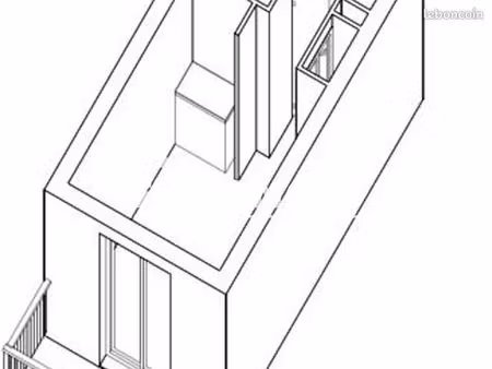 studio 1 pièce 17 m²