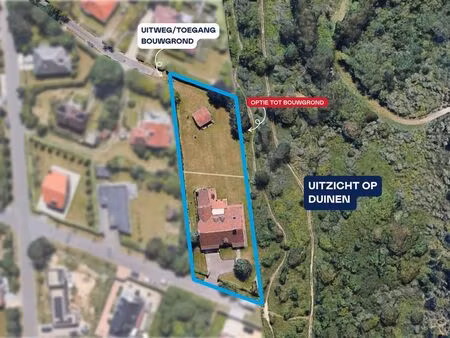 maison à vendre à sint-idesbald € 2.700.000 (lldn7) - panorama brugge | zimmo