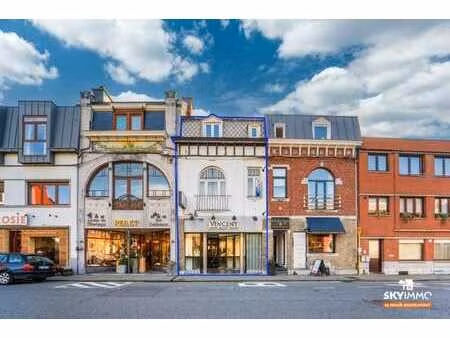 imm. mixte - rdc commercial + 1 appart en duplex ou colloc