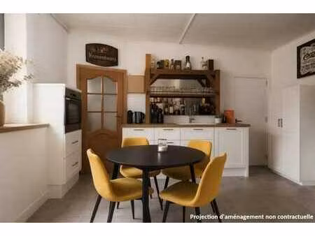maison 1 ch à rafraîchir avec mezzanine et terrasse de 15 m²