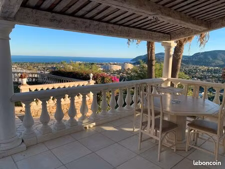 ? haut de villa panoramique – 141 m² – vue mer & piscine