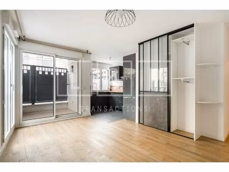 appartement 2 pieces avec terrasse - 43m² - issy-les-moulineaux