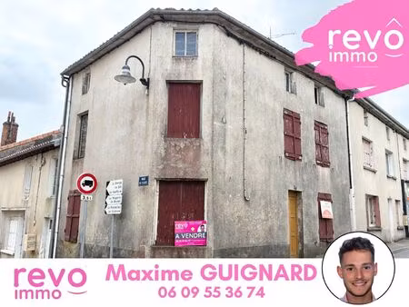 vente maison 3 pièces 140 m² la forêt-sur-sèvre (79380)