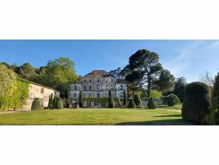 ouest herault  chateau xixè dans domaine viticole 98 ha dont 66 50 ha de vignes aoc et igp