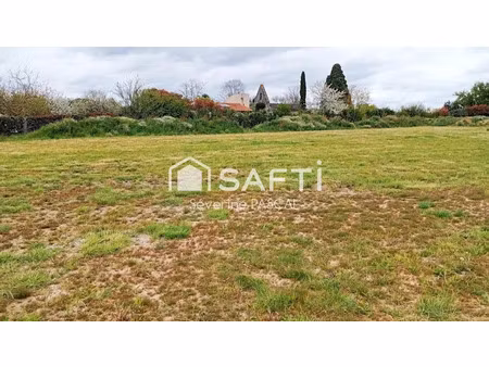 vente terrain 806 m² à técou (81600)  66 000 €