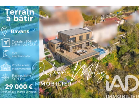 vente terrain 503 m²