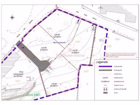 terrains à bâtir proche centre ville dol de bretagne