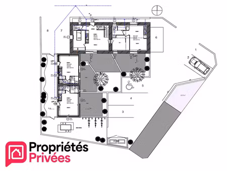 ile de noirmoutier 85 - ensemble immobilier résidentiel proche 50 mètres de la mer