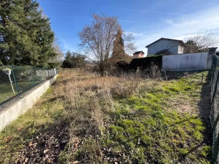 vente terrain à batir 350 m² à saint-romain-de-jalionas (38460)  115 000 €