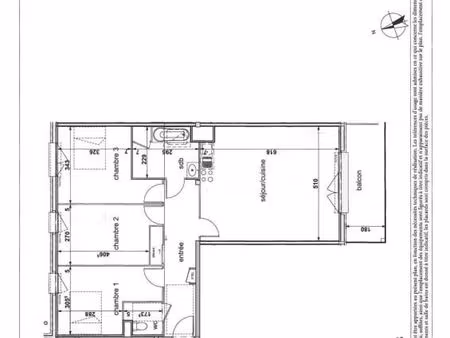 appartement 4 pièces 87 m²