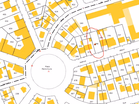 vente terrain 413 m² à tremblay-en-france (93290)  195 000 €