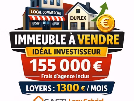 vente immeuble 0 pièces 84 m² à vimoutiers (61120)  155 000 €