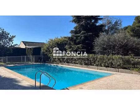 le cannet dans residence de standing avec piscine beau 2p 4e etge vendu en viager 1 tête 8