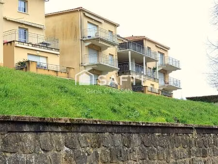 t3 + balcon vue dordogne + cave + place de stationnement