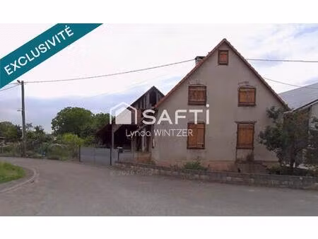 boesenbiesen – corps de ferme avec grange sur 13 92 ares + parcelle de 221 m²