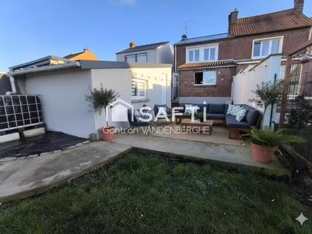 maison semi mitoyenne 3 chambres