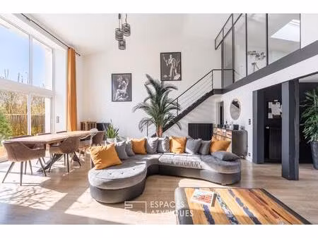 maison loft familiale avec piscine