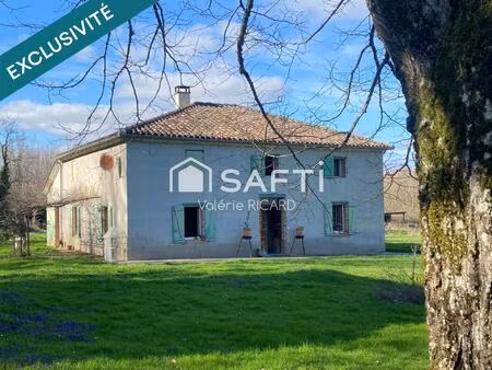 au pays des cèpes (vaissac) maison t7 avec dépendance.