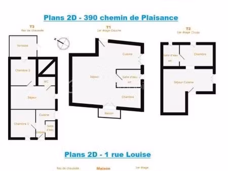 immeuble 17 pièces 264 m²
