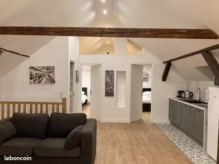 appartement 3 pièces meublé - colocation possible - proche tram